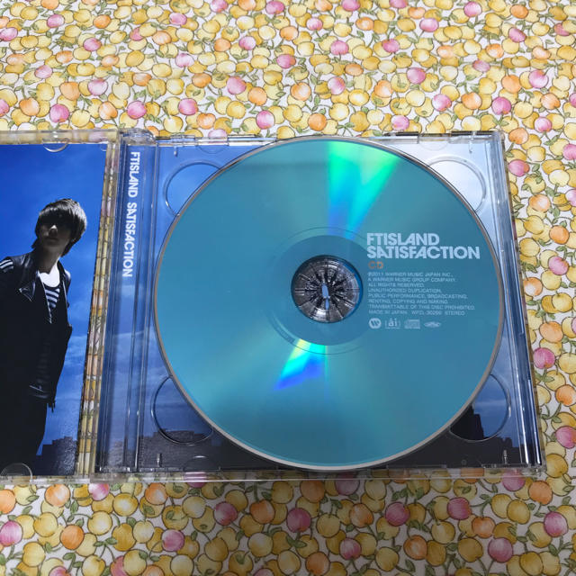 FTISLAND(エフティーアイランド)のFTISLAND SATISFACTION CD エンタメ/ホビーのCD(K-POP/アジア)の商品写真