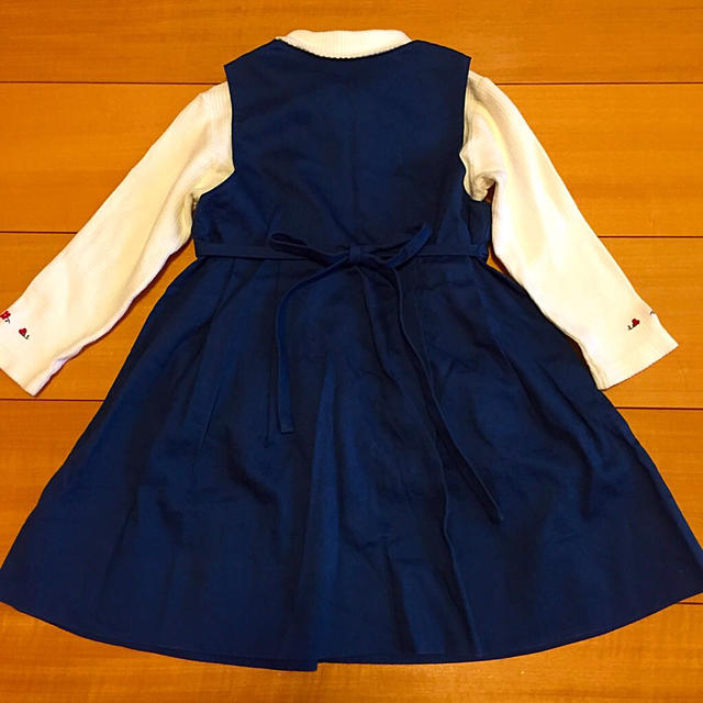 familiar(ファミリア)のfamiliarワンピセット90,100 キッズ/ベビー/マタニティのキッズ服女の子用(90cm~)(ワンピース)の商品写真