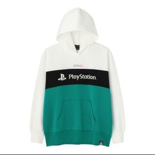 GU ビッグスウェットプルパーカ PlayStation L ブラック