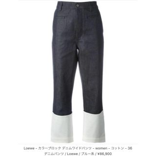 LOEWE フィッシャーマンデニム 美品 equaljustice.wy.gov