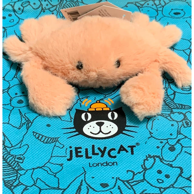 jellycat Fluffy Crab ジェリーキャット ふわふわ 蟹 カニ