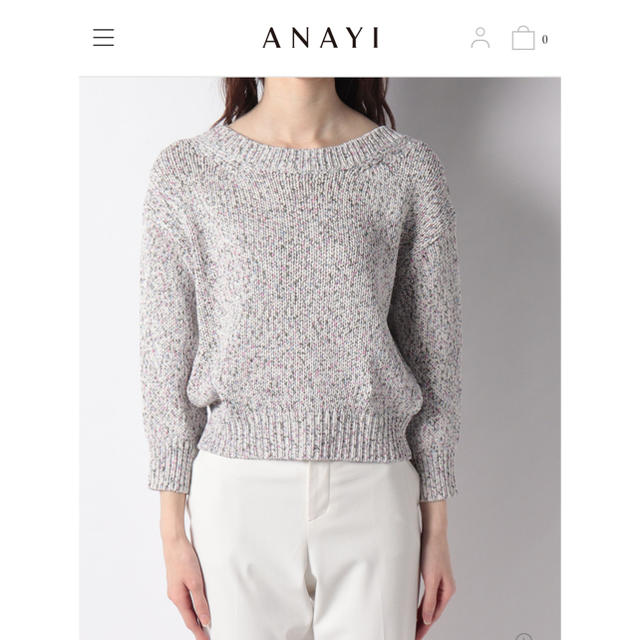 ANAYI(アナイ)のANAYI プルオーバー レディースのトップス(ニット/セーター)の商品写真