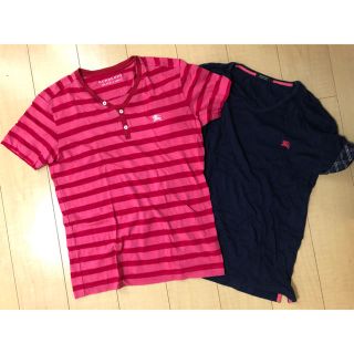 バーバリーブラックレーベル(BURBERRY BLACK LABEL)の【レイ様専用】BURBERRY BLACK LABEL Tシャツ2枚セット(Tシャツ/カットソー(半袖/袖なし))