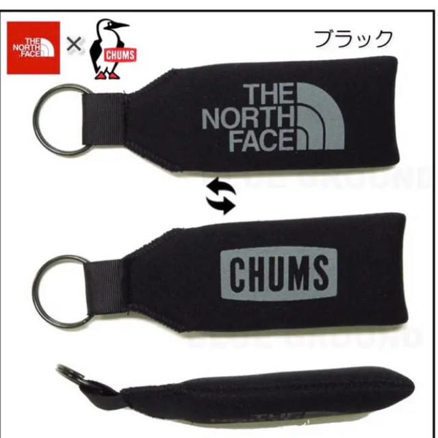 THE NORTH FACE(ザノースフェイス)のキーホルダー　ノースフェイス×チャムス　新品未使用　タグ付き　キーストラップ メンズのファッション小物(キーホルダー)の商品写真