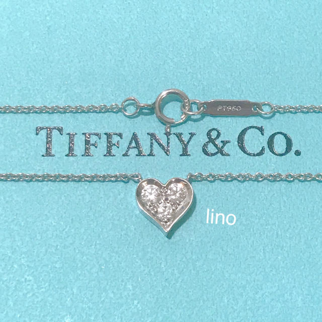 Tiffany & Co. - 美品 ティファニー Tiffany センチメンタルハート ネックレス ダイヤの通販 by lino