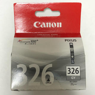 キヤノン(Canon)のキヤノン　インクカートリッジ　グレー326(OA機器)