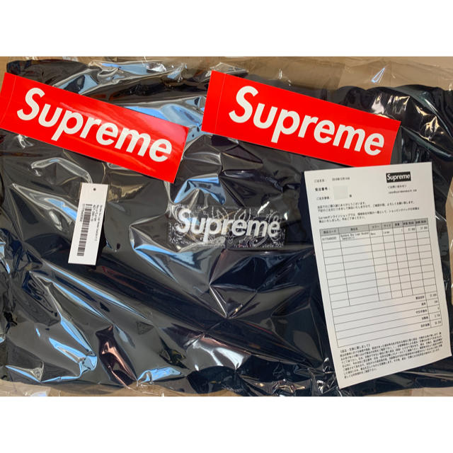 supreme Bandana Box Logo Hooded l navyLarge状態