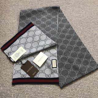 グッチ(Gucci)のGUCCI グッチ　マフラー　リバーシブル(マフラー)