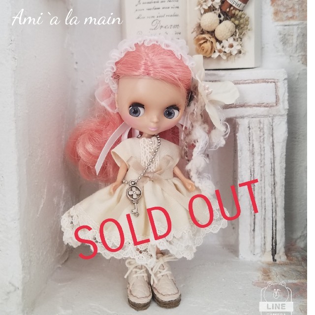 SOLD OUT★*ﾟプチブライス♡ワンピース♡4点セットハンドメイド