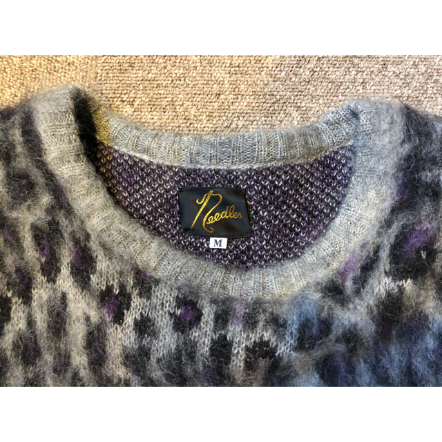 Needles(ニードルス)のMサイズ NEEDLES Mohair Sweater - Leopard メンズのトップス(ニット/セーター)の商品写真