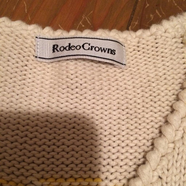 RODEO CROWNS(ロデオクラウンズ)のロデオクラウンズ ニットベスト♡ レディースのトップス(ベスト/ジレ)の商品写真