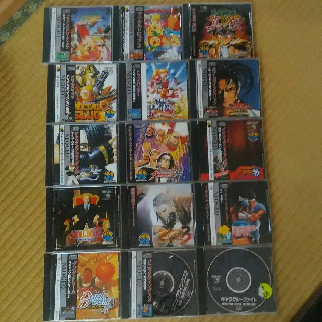 NEOGEO CDソフト15本セット