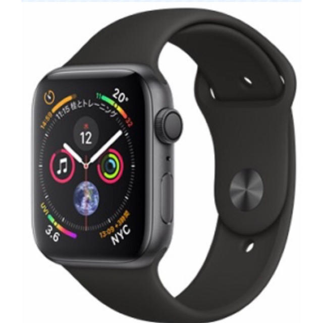 アップルウォッチ Series 4 GPS 44mm スペースグレイ