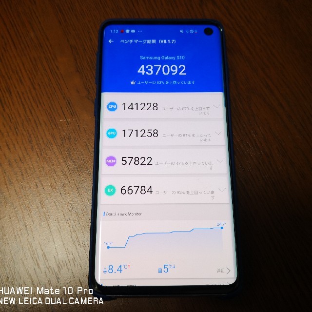 Galaxy(ギャラクシー)のGalaxy S10 SIMフリー スマホ/家電/カメラのスマートフォン/携帯電話(スマートフォン本体)の商品写真