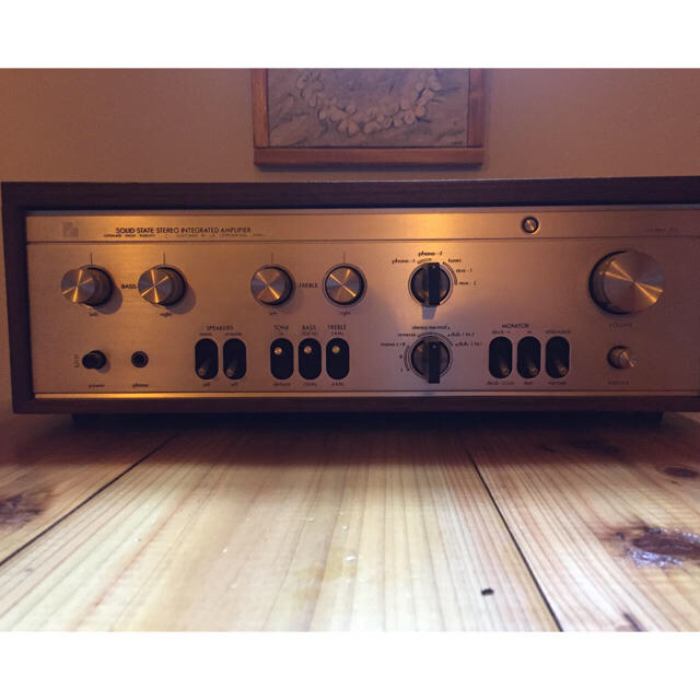 LUXMANラックスマンL504 動作良好 美品 プリメイン アンプ 【良好品