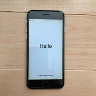 アイフォーン(iPhone)のiPhone6 64GB シルバー auキャリア 初期化済み(スマートフォン本体)