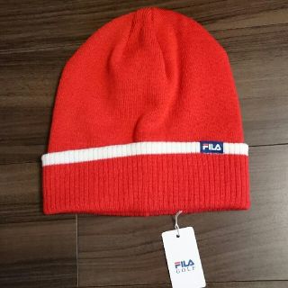 フィラ(FILA)の【新品】ニット 帽子 (FILA GOLF)(その他)