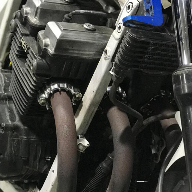 ホンダ - cbx400f cbx550f 純正 オイルクーラー nc07 nc17の通販 by ホンダ - cbx400f cbx550f 純正 オイルクーラー nc07 nc17の通販 by