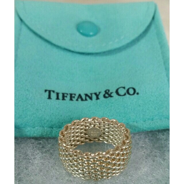 Tiffany & Co.(ティファニー)のティファニー💛シルバーメッシュリング レディースのアクセサリー(リング(指輪))の商品写真