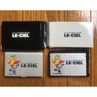 ラルクアンシエル(L'Arc～en～Ciel)のカードケース、鏡(アイドルグッズ)