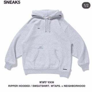 ネイバーフッド(NEIGHBORHOOD)のWTAPS x NEIGHBORHOOD RIPPER HOODIE パーカー(パーカー)