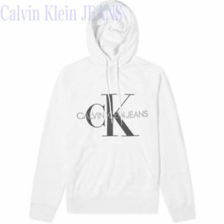 カルバンクライン(Calvin Klein)の【最安値★USサイズSラスト1点】カルバンクライン ビックロゴパーカー(パーカー)