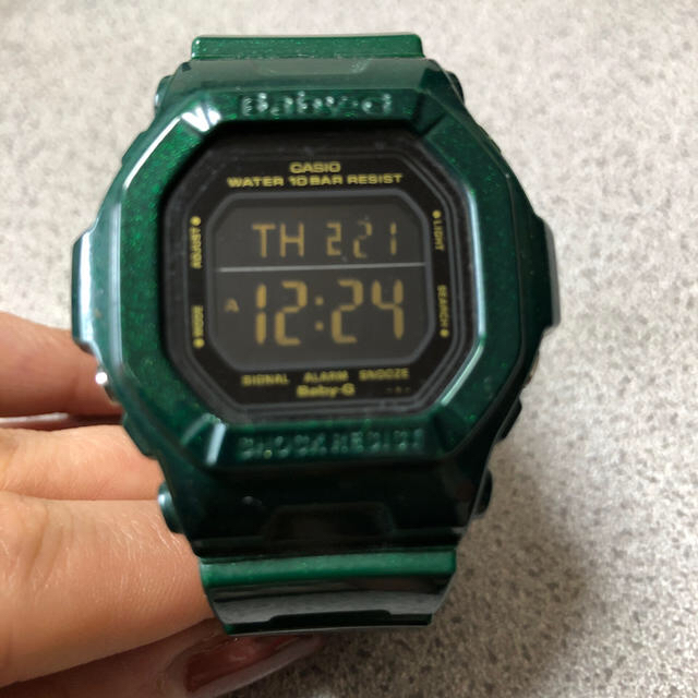 Baby-G(ベビージー)のBaby-G 腕時計(グリーン) レディースのファッション小物(腕時計)の商品写真