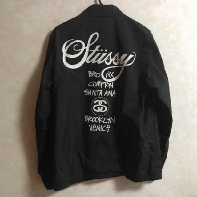 希少 ステューシー STUSSY ワールド ツアー コーチジャケット Sサイズ-