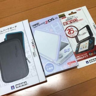 ニンテンドー2DS(ニンテンドー2DS)の新品　Newニンテンドー2DS LL ホワイト×ラベンダ　本体(携帯用ゲーム機本体)