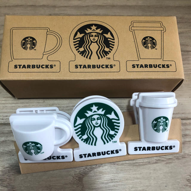 Starbucks Coffee(スターバックスコーヒー)の★2020年 スターバックス 福袋★　限定クリップ3個セット その他のその他(その他)の商品写真