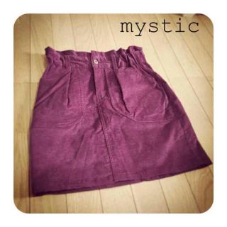 ミスティック(mystic)の【 売り切り価格 】ボルドースカート(ミニスカート)