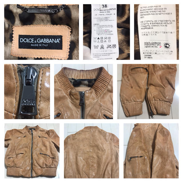 スタイルズ(STYLES) 本物 名作 ドルチェ\u0026ガッバーナ ライダース