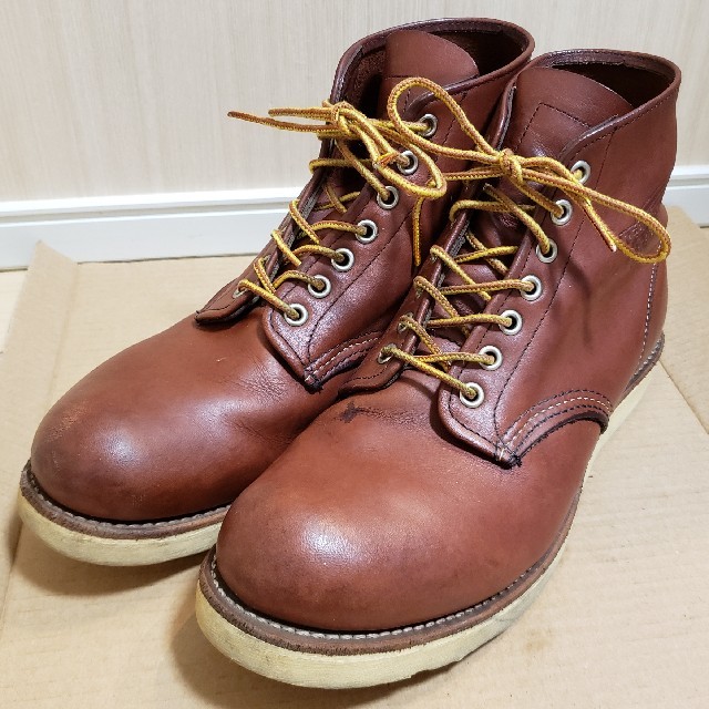 【REDWING】プレーントゥ 9105 レッドブラウン