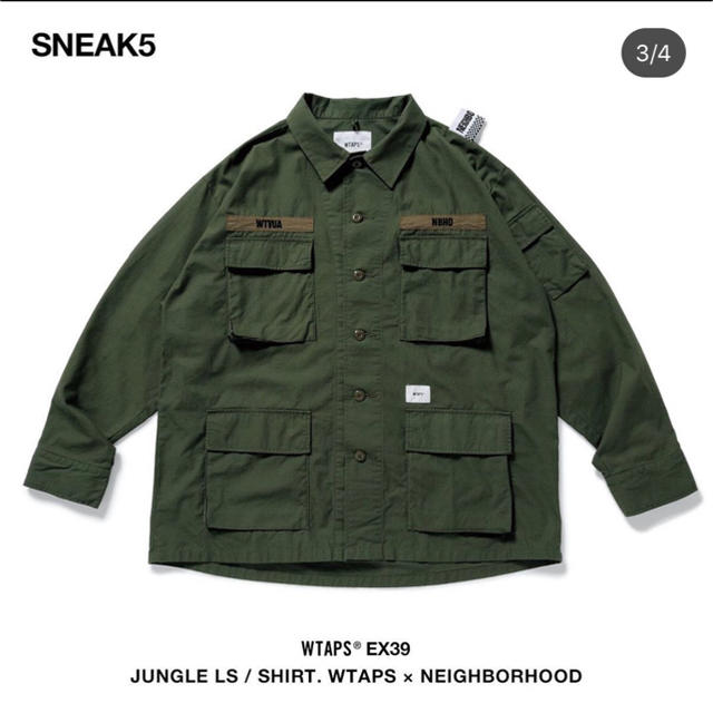 【期間限定】 UC WTAPS - W)taps x 初売り NEIGHBORHOOD ミリタリージャケット 【期間限定】 UC WTAPS - W)taps x 初売り NEIGHBORHOOD ミリタリージャケット