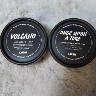 ラッシュ(LUSH)の【新品未使用】ラッシュ ボディーローション フットスクラブ セット (ボディローション/ミルク)