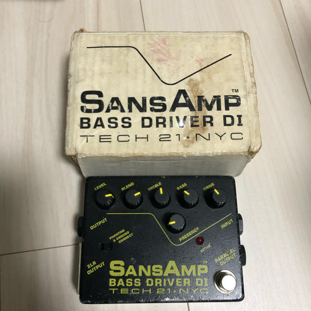 【売れ筋】 Driver Bass  SANSANP DI サンズアンプ 21 TECH ベースエフェクター