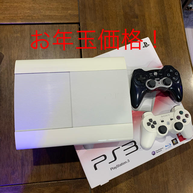 PlayStation3(プレイステーション3)のお年玉価格！プレーステーション3  250GB Classic White エンタメ/ホビーのゲームソフト/ゲーム機本体(家庭用ゲーム機本体)の商品写真