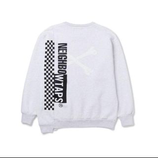 ネイバーフッド(NEIGHBORHOOD)のM WTAPS NEIGHBORHOOD CREW NECK クルーネック 灰(スウェット)