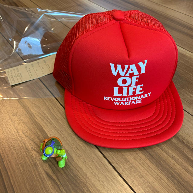 RATS WAY OF LIFE MESH CAP Red キムタク-