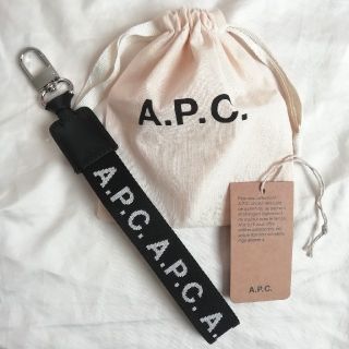 アーペーセー(A.P.C)のA.P.C◆Logo ロゴキーリング キーホルダー　新品未使用(キーホルダー)