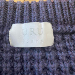 SUNSEA - uru 19aw knit vest 紫の通販 by sup.17's shop｜サンシー ...