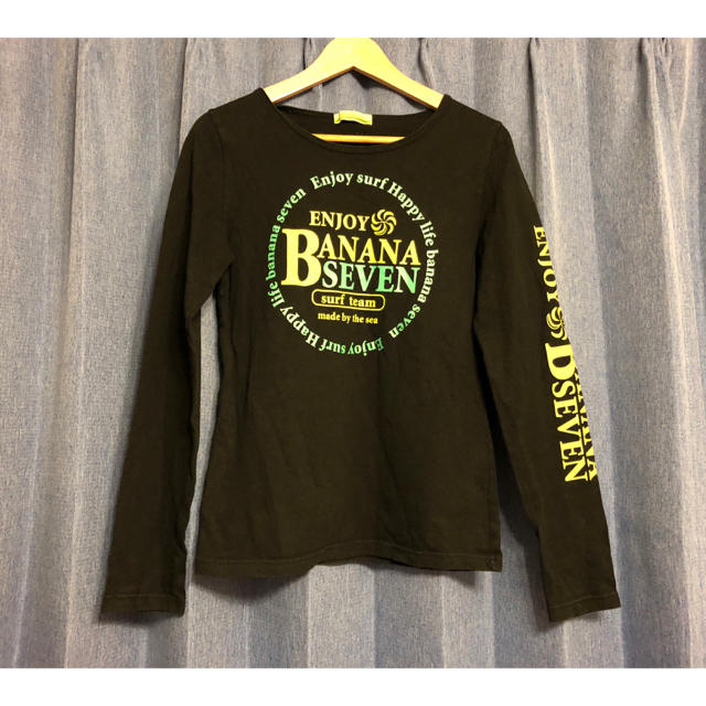 877*7(BANANA SEVEN)(バナナセブン)の❤️⑦ BANANA SEVEN バナナ セブン ロンT 長袖 シャツ❤️ レディースのトップス(Tシャツ(長袖/七分))の商品写真