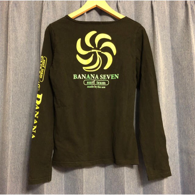 877*7(BANANA SEVEN)(バナナセブン)の❤️⑦ BANANA SEVEN バナナ セブン ロンT 長袖 シャツ❤️ レディースのトップス(Tシャツ(長袖/七分))の商品写真