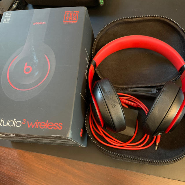 Beats by Dr Dre(ビーツバイドクタードレ)のBEATS STUDIO3 WIRELESS スマホ/家電/カメラのオーディオ機器(ヘッドフォン/イヤフォン)の商品写真