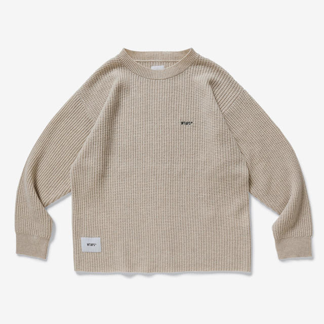 wtaps 19aw WAFFLE / SWEATER. WOOL