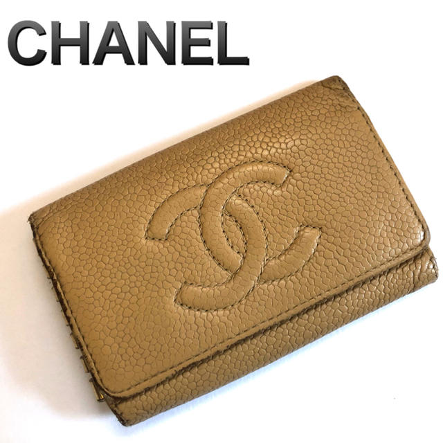 CHANEL - シャネル キャビアスキン キーケース CHANELの通販 by sakura's shop｜シャネルならラクマ