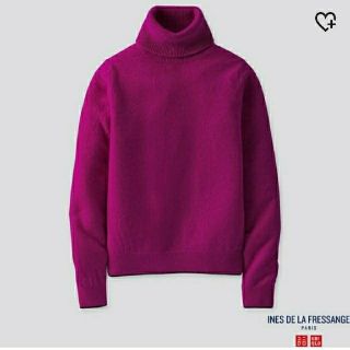 ユニクロ(UNIQLO)のユニクロ イネス カシミアタートルネックXL(ニット/セーター)