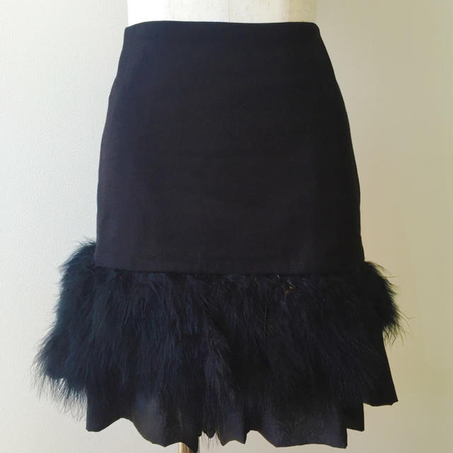 Chesty(チェスティ)の新品 ペプラムファースカート Ｍ レディースのスカート(ミニスカート)の商品写真