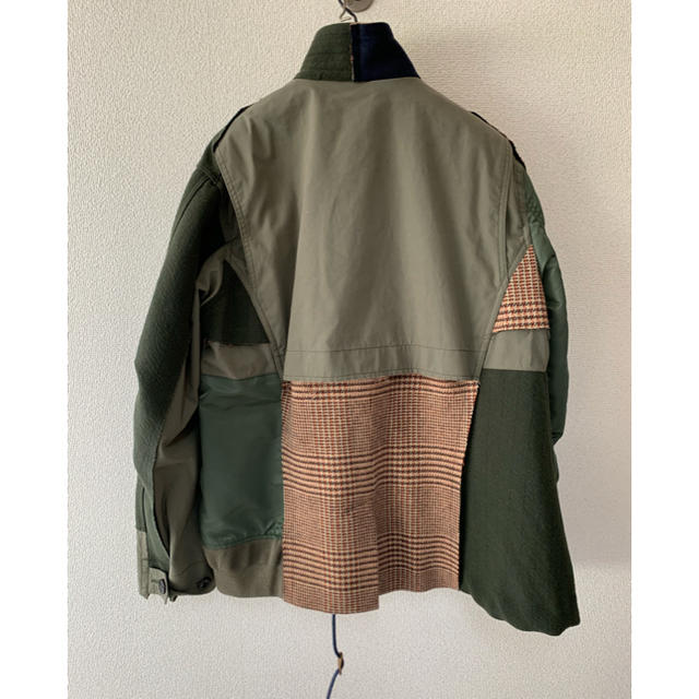 sacai 18aw Combo Fabrcis Blouson