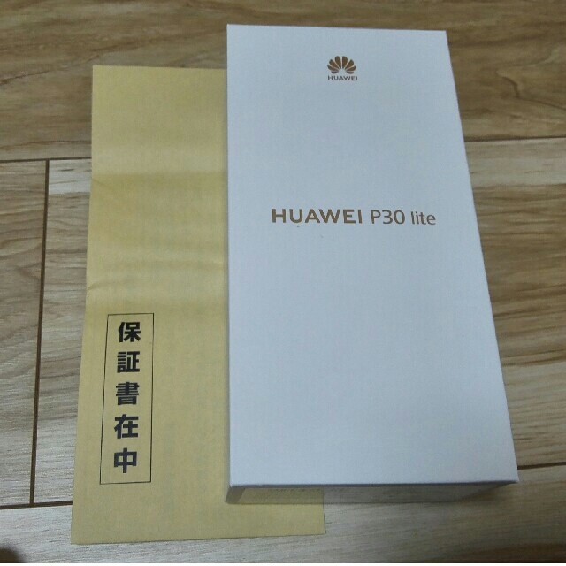 HUAWEI P30 lite Pearl White【新品 未開封】